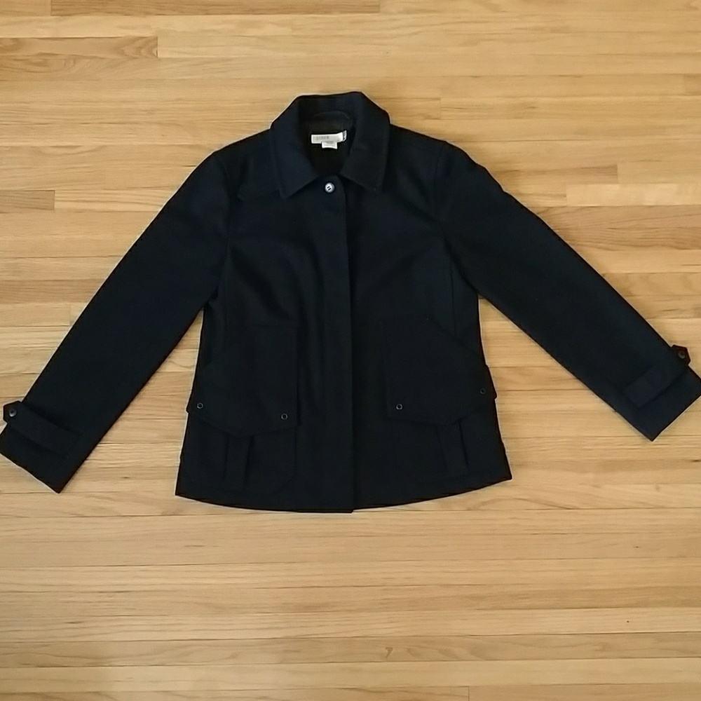 J. Crew wool button-up jacket